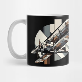 Geometric Spirit of St. Louis | Iconic Monoplane Tee Mug